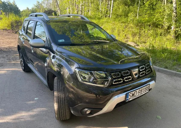 śląskie Dacia Duster cena 55000 przebieg: 99754, rok produkcji 2018 z Błażowa